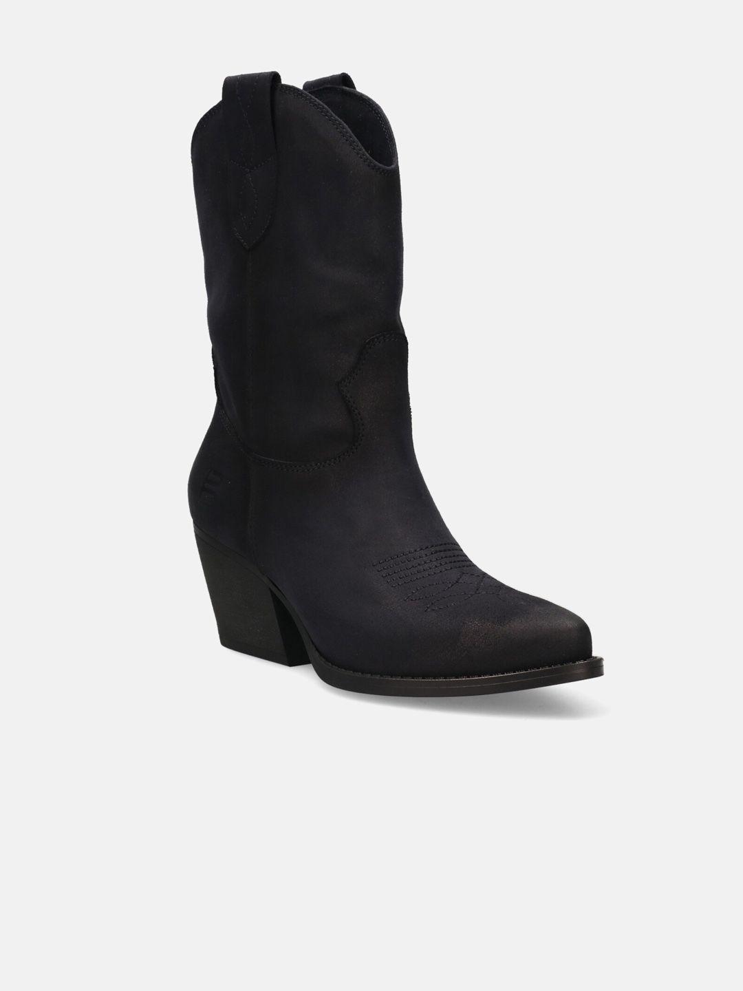 bagatt women messina heeled high-top cow boy boots