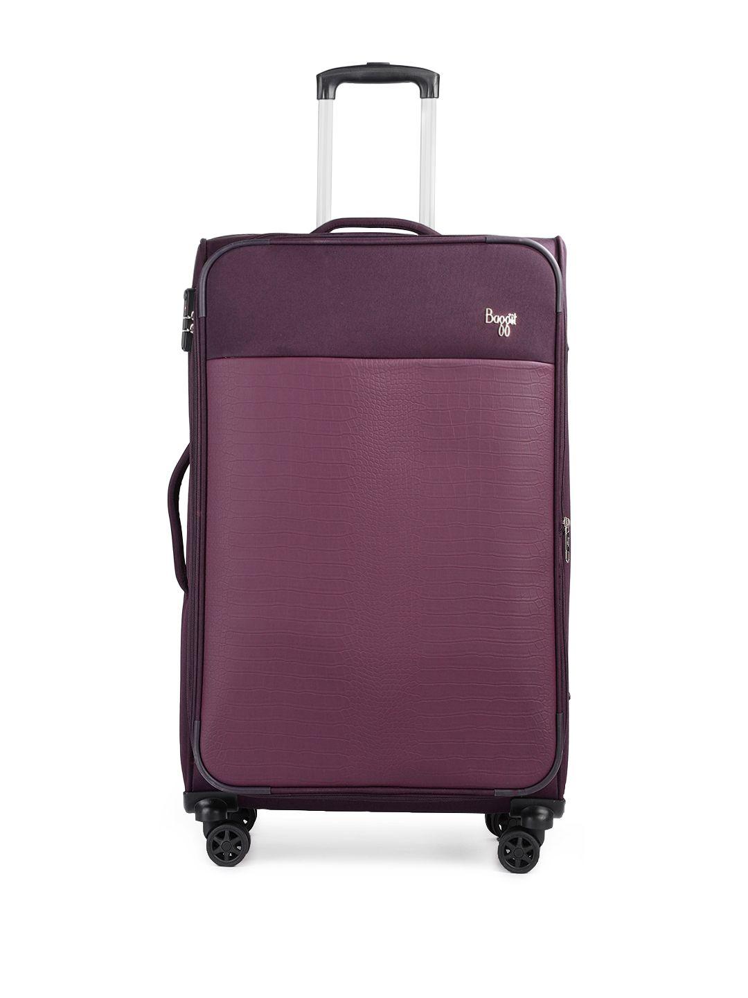 baggit ace 75 cm large trolley suitcase