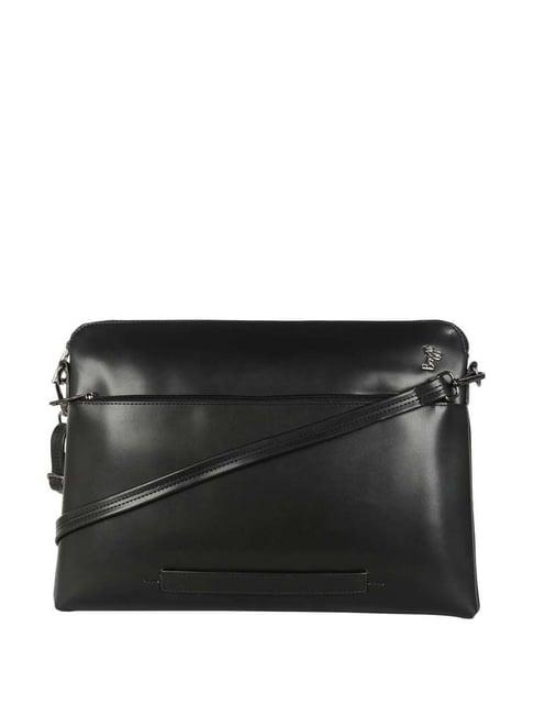 baggit black medium messenger bag