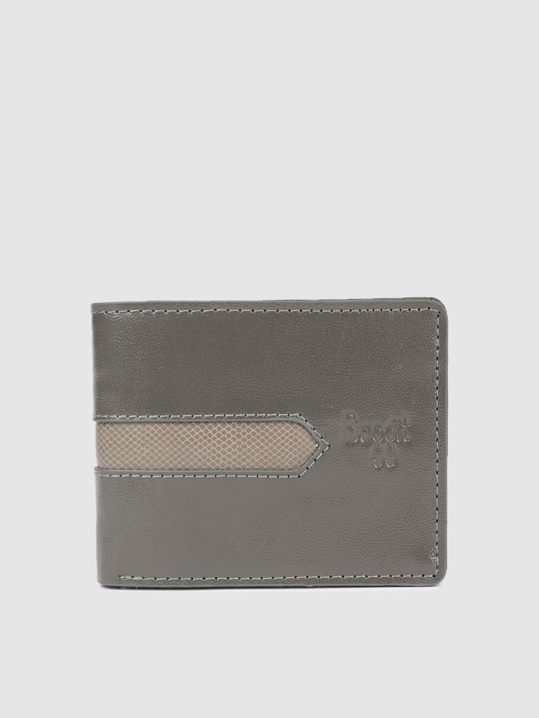 baggit men solid two fold wallet