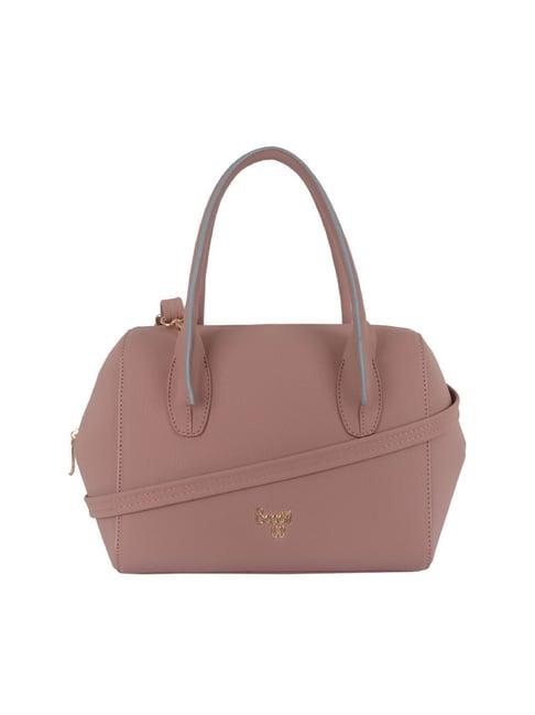 baggit pink medium handbag