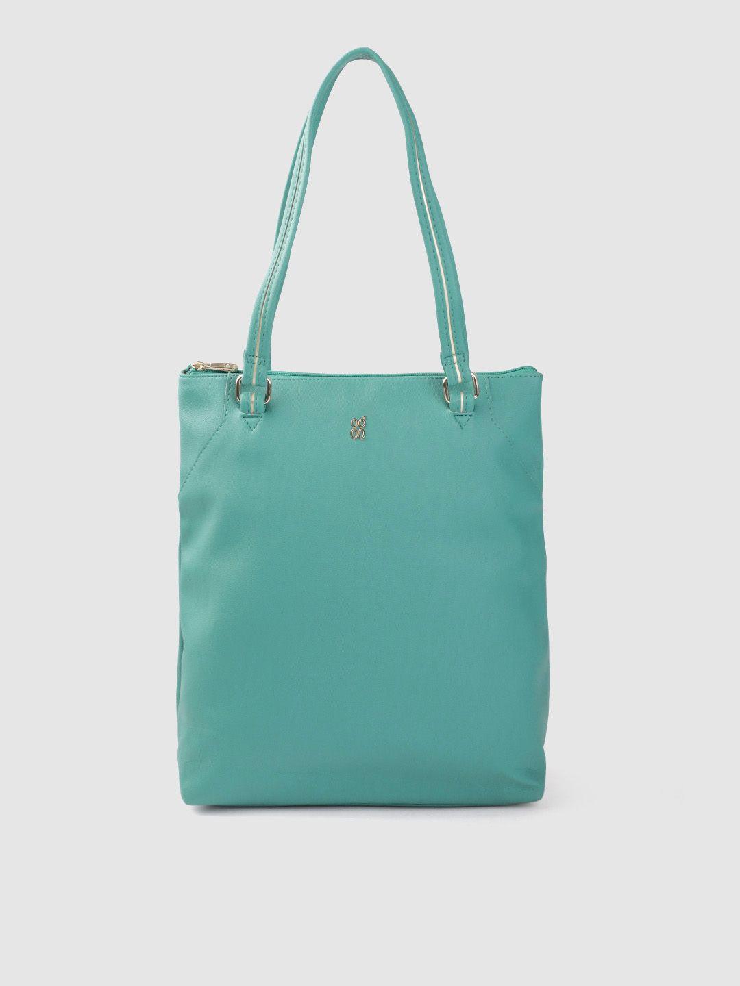 baggit sea green solid shoulder bag