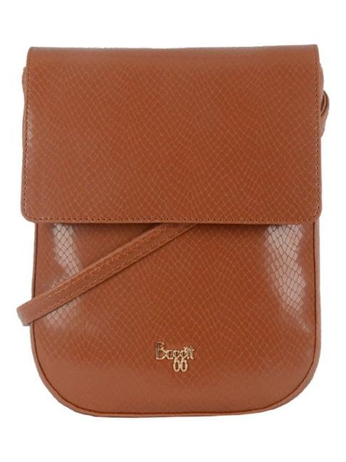 baggit tan textured small backpack