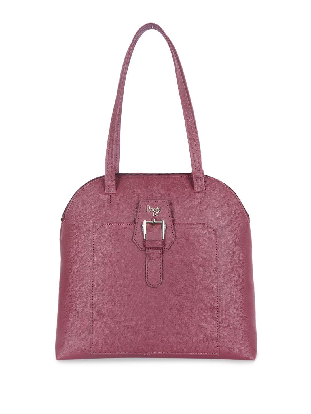 baggit textured structured shoulder bag