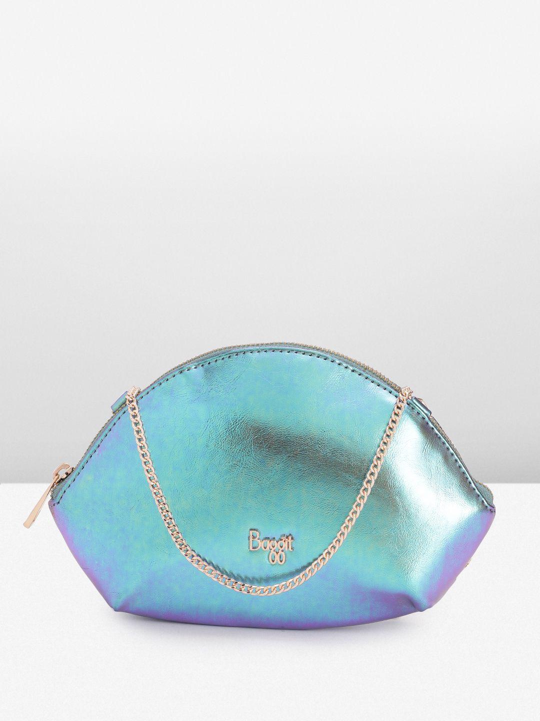 baggit women iridescent purse clutch