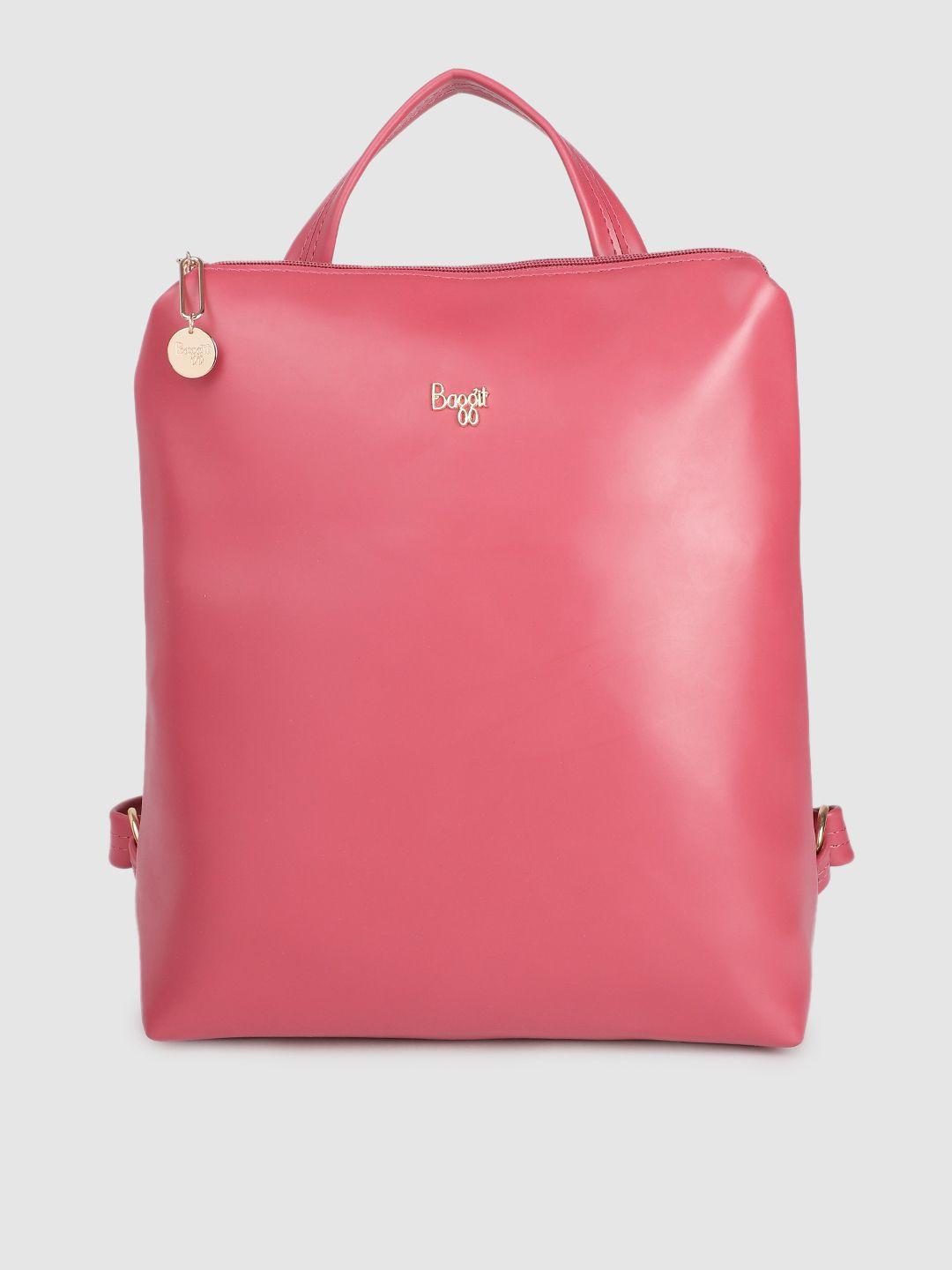 baggit women solid backpack
