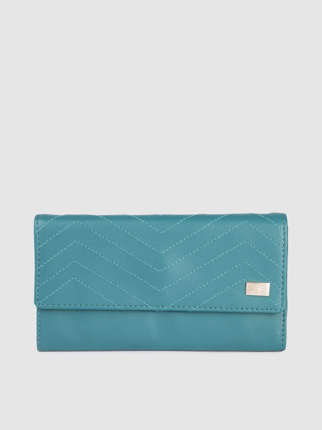 baggit women solid envelope wallet