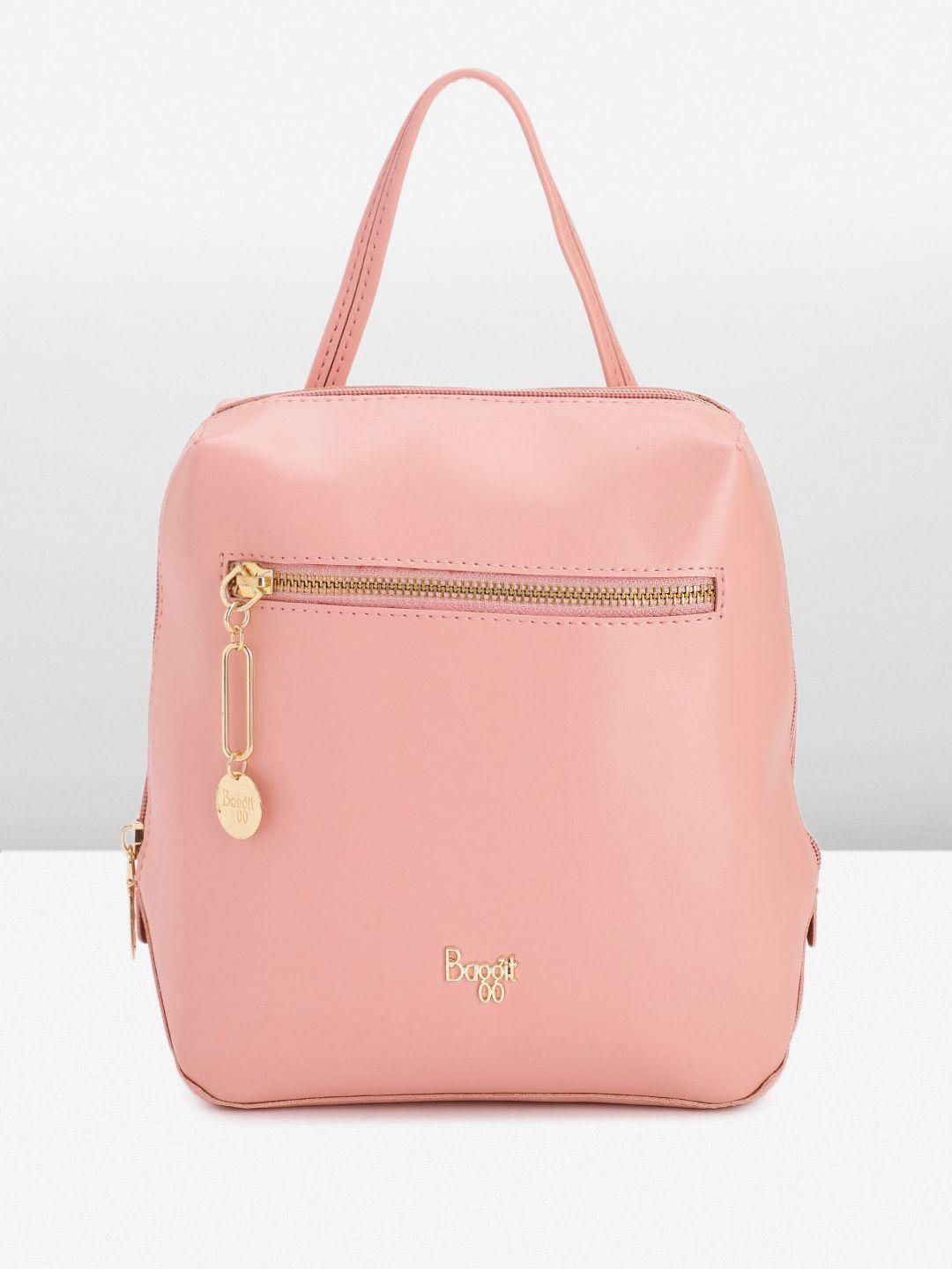 baggit women solid mini backpack