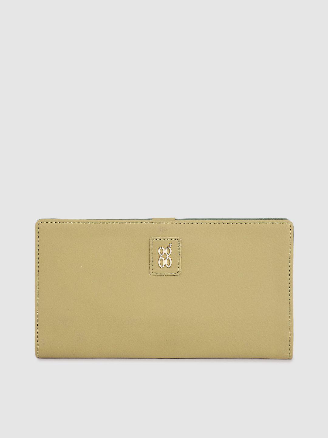 baggit women solid two fold wallet