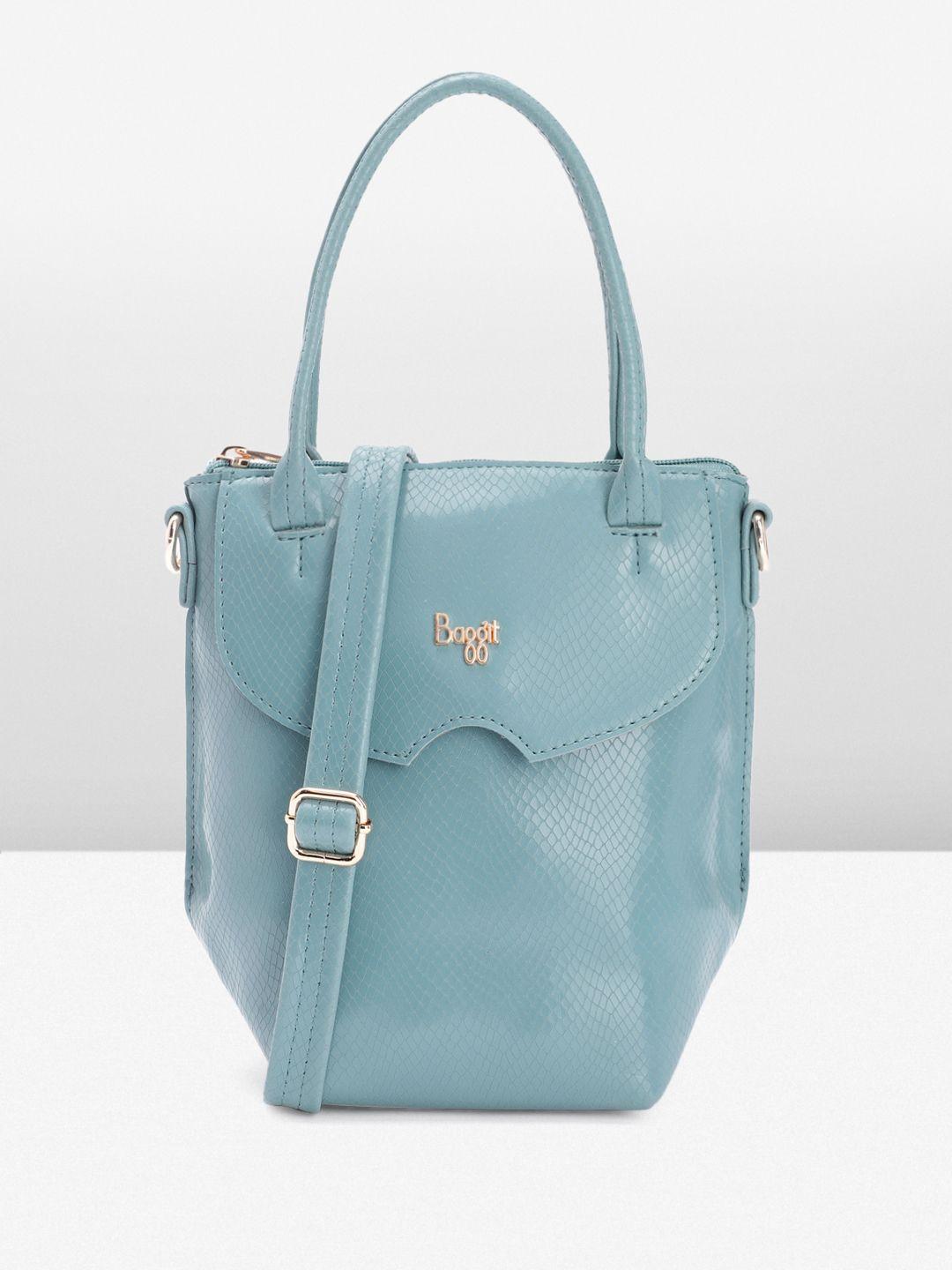 baggit women textured handheld bag