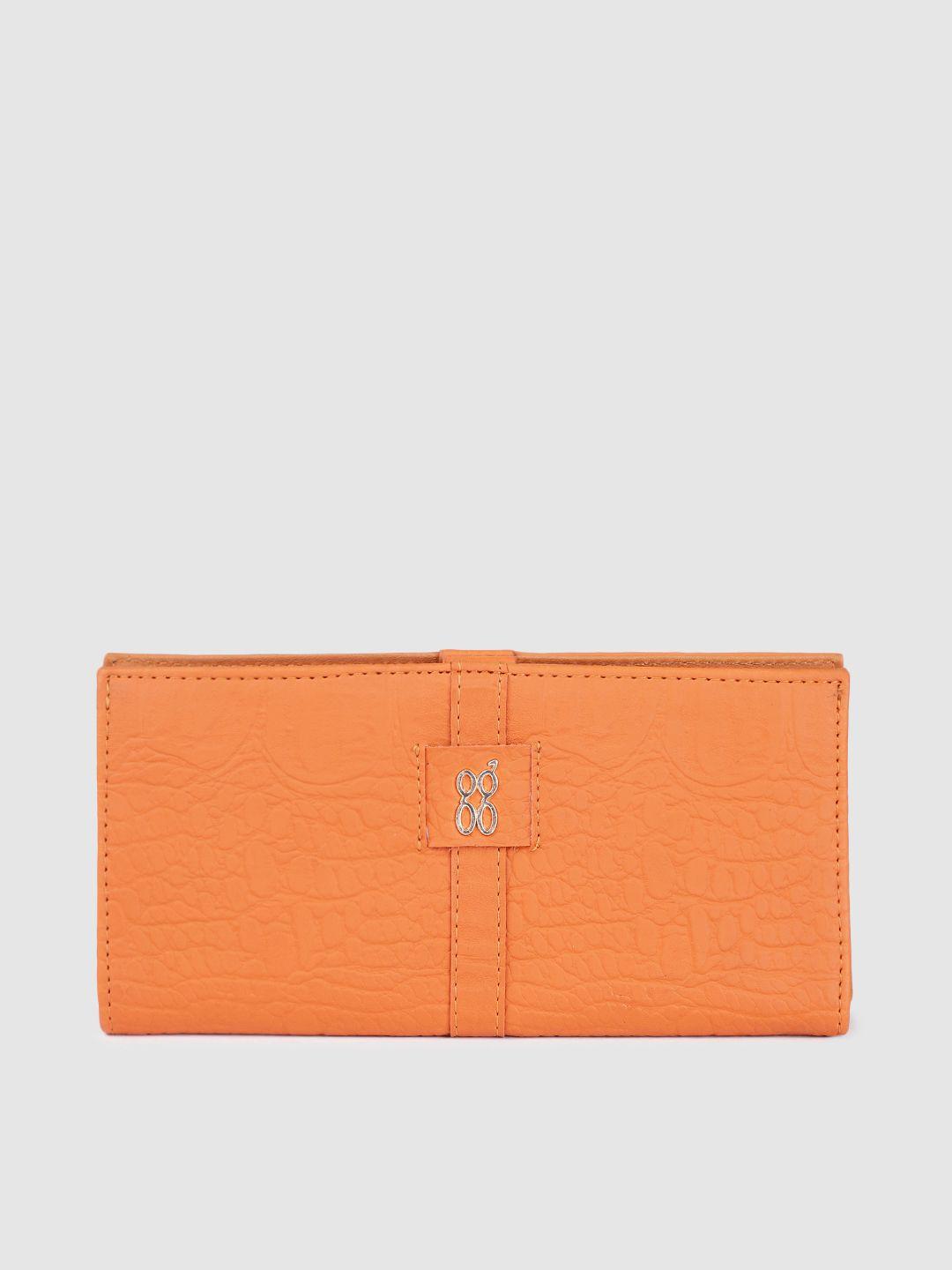 baggit women textured two fold wallet