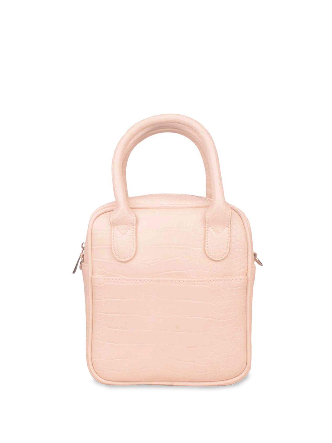 bagkok cream-coloured pu satchel