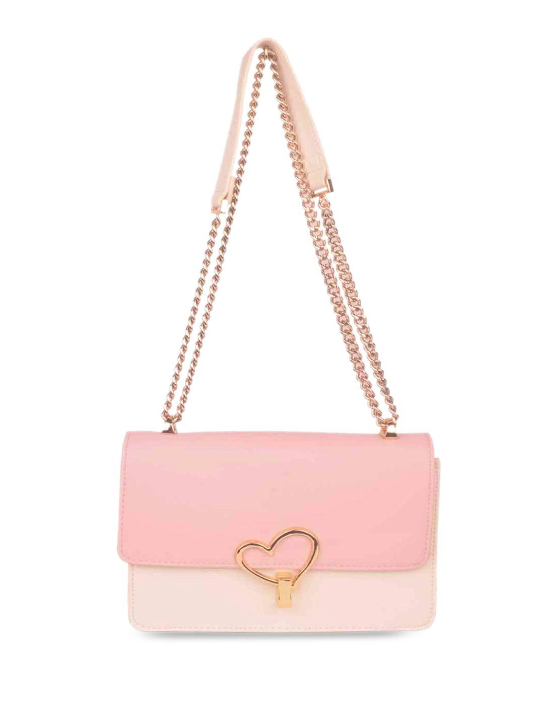 bagkok pink pu sling bag