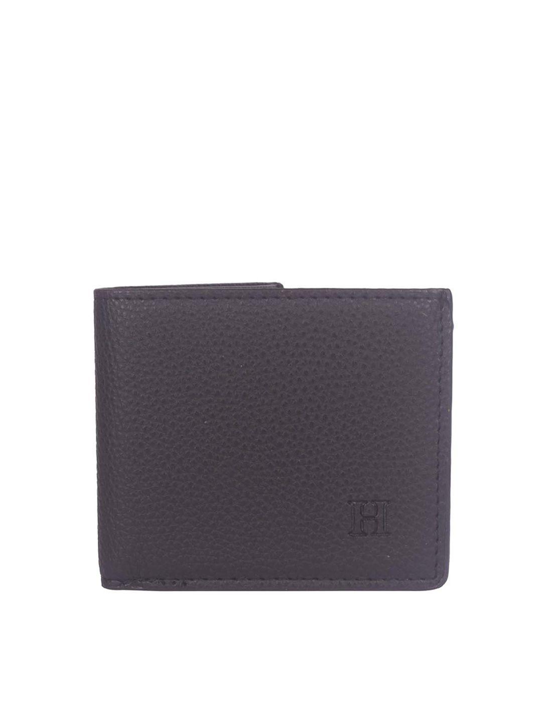 bagkok women black pu two fold wallet