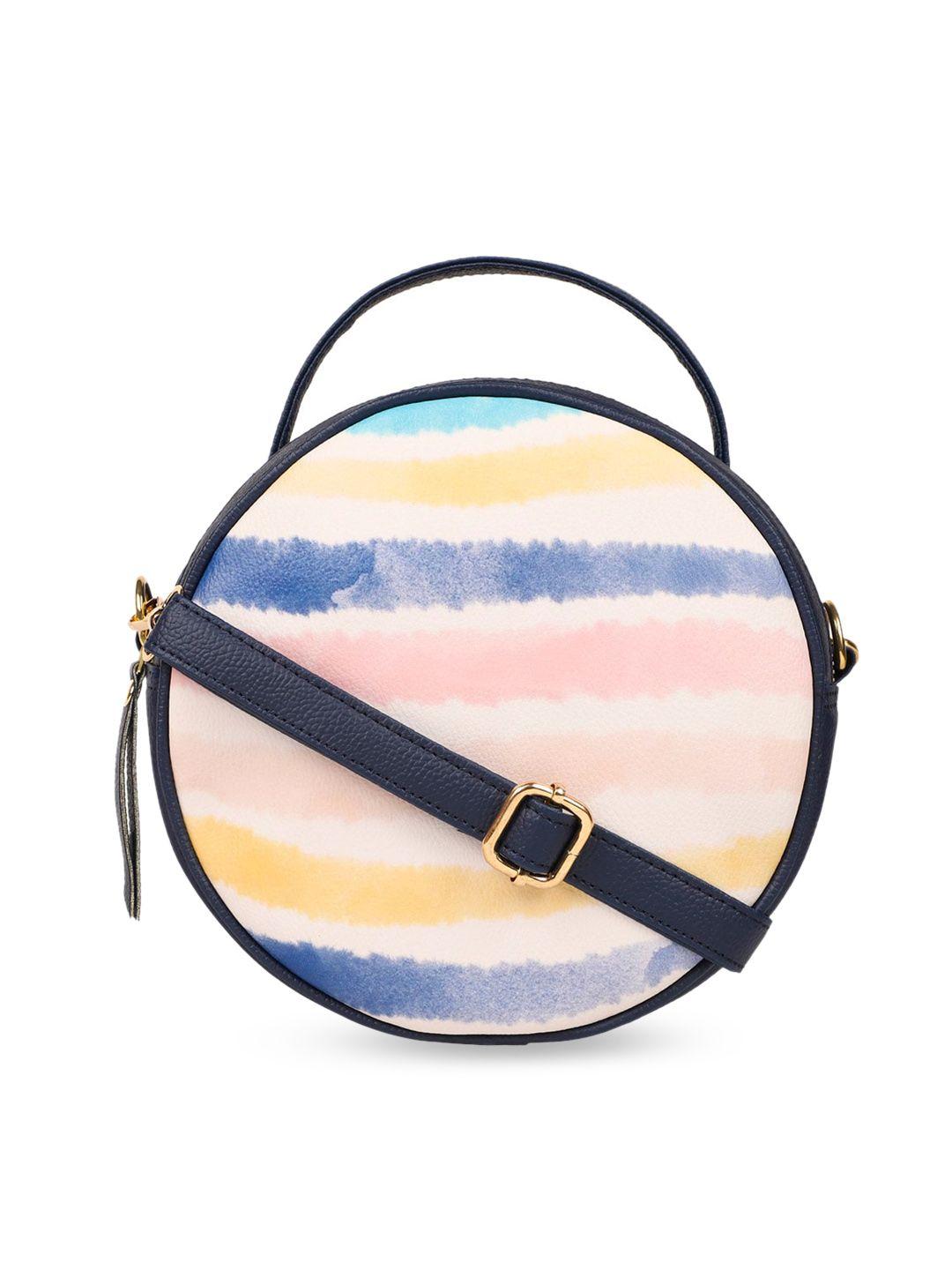 bagsy malone colourblocked half moon handheld bag