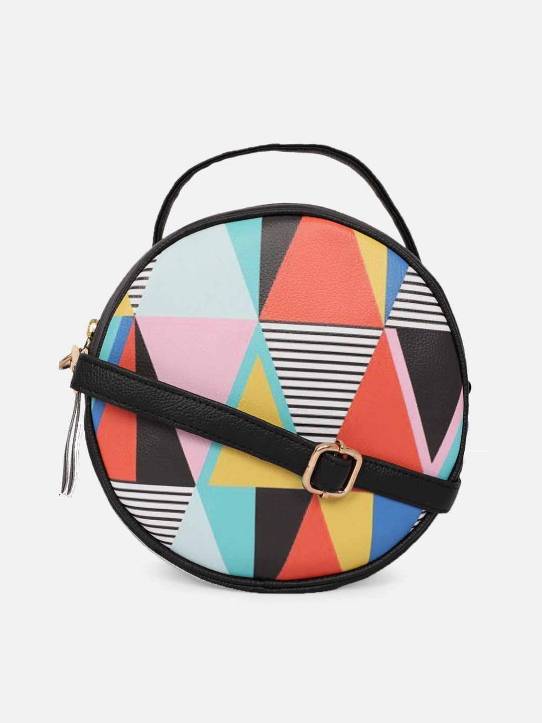 bagsy malone multicoloured colourblocked structured sling bag