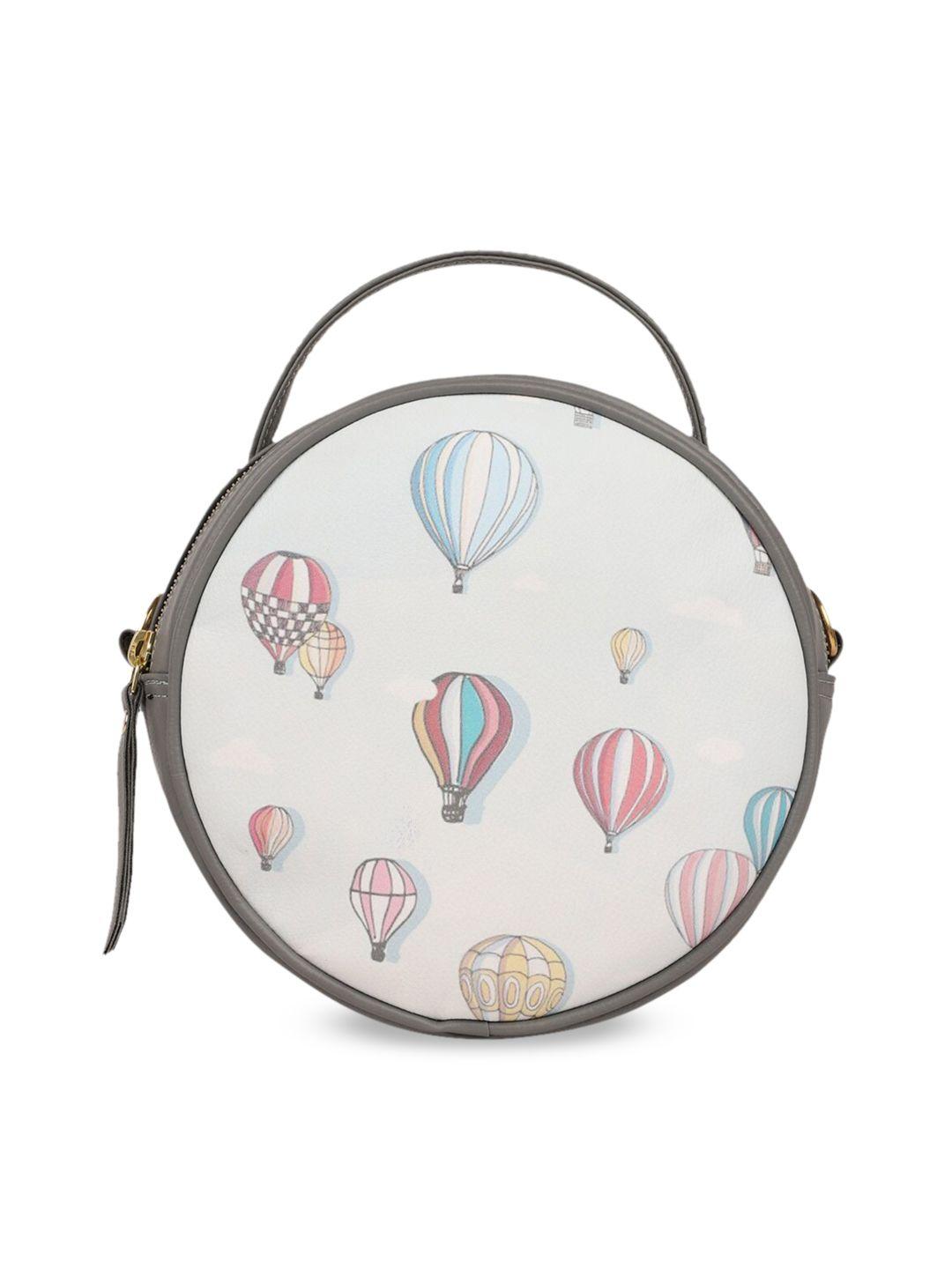 bagsy malone multicoloured printed full moon handheld bag