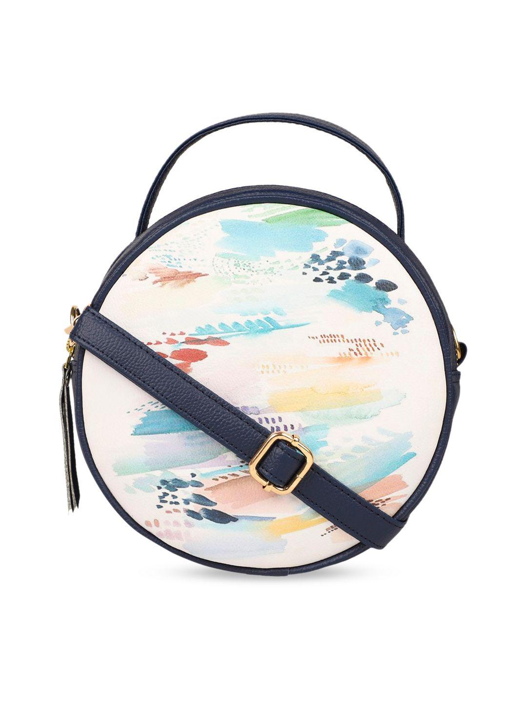 bagsy malone multicoloured printed structured sling bag