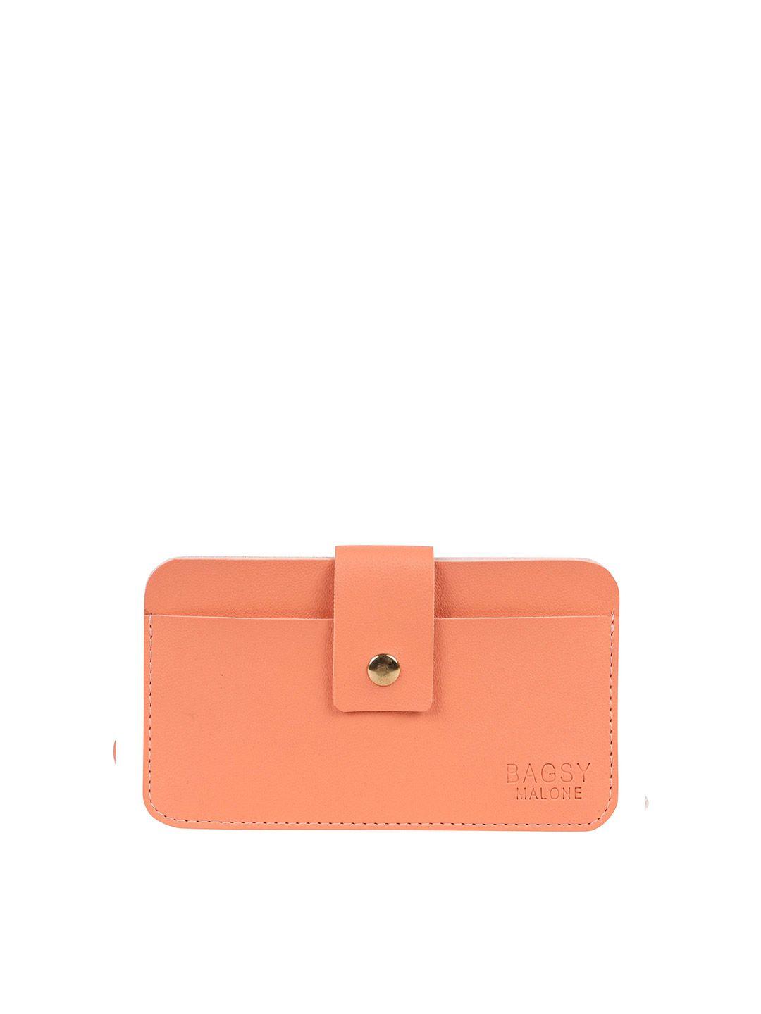 bagsy malone peach-coloured mobile pouch clutch