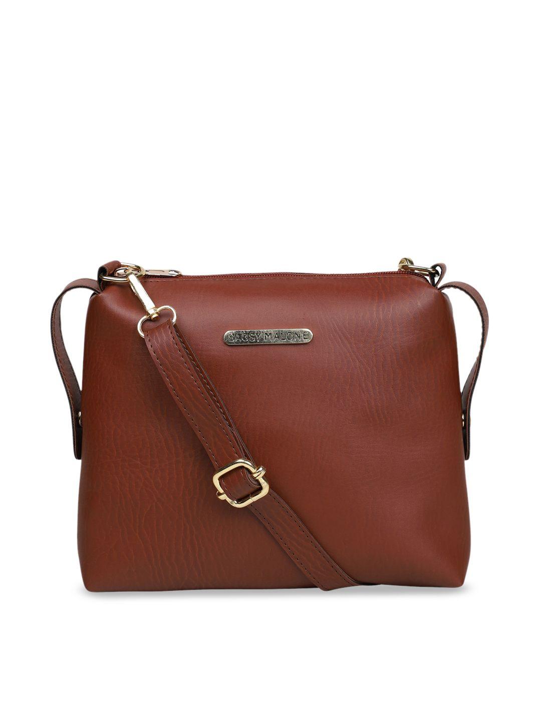 bagsy malone pu bucket sling bag with tasselled