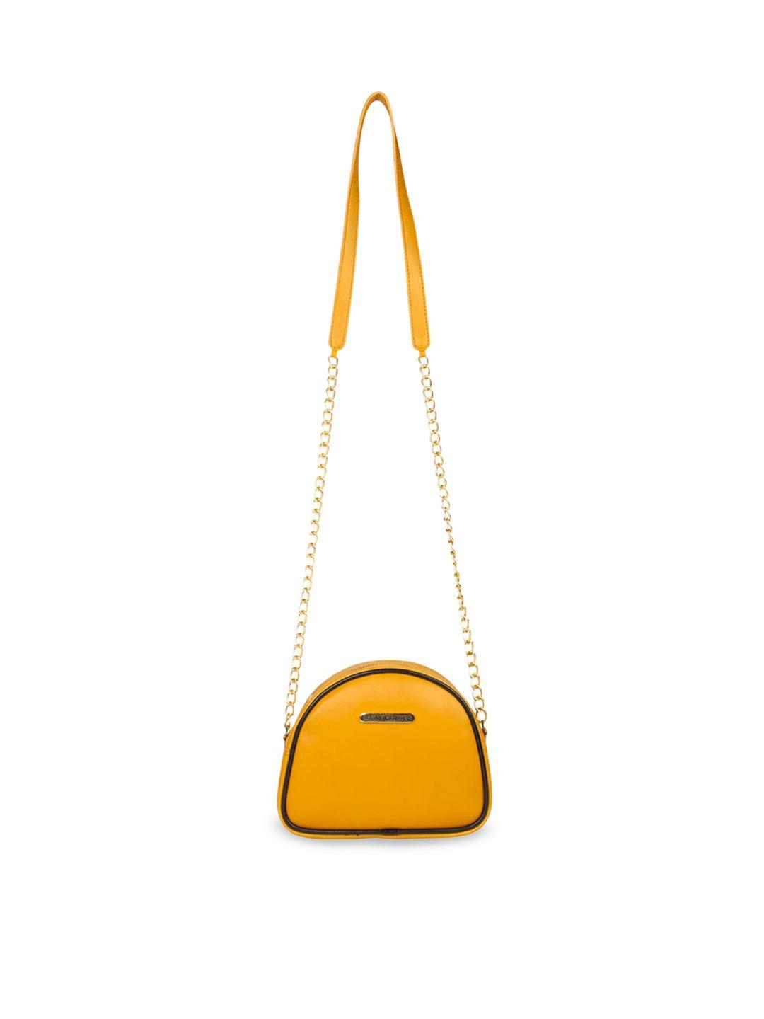 bagsy malone pu structured sling bag with tasselled