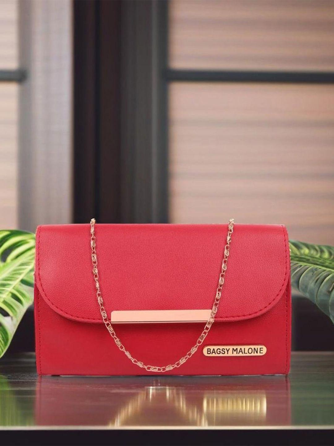 bagsy malone red envelope clutch