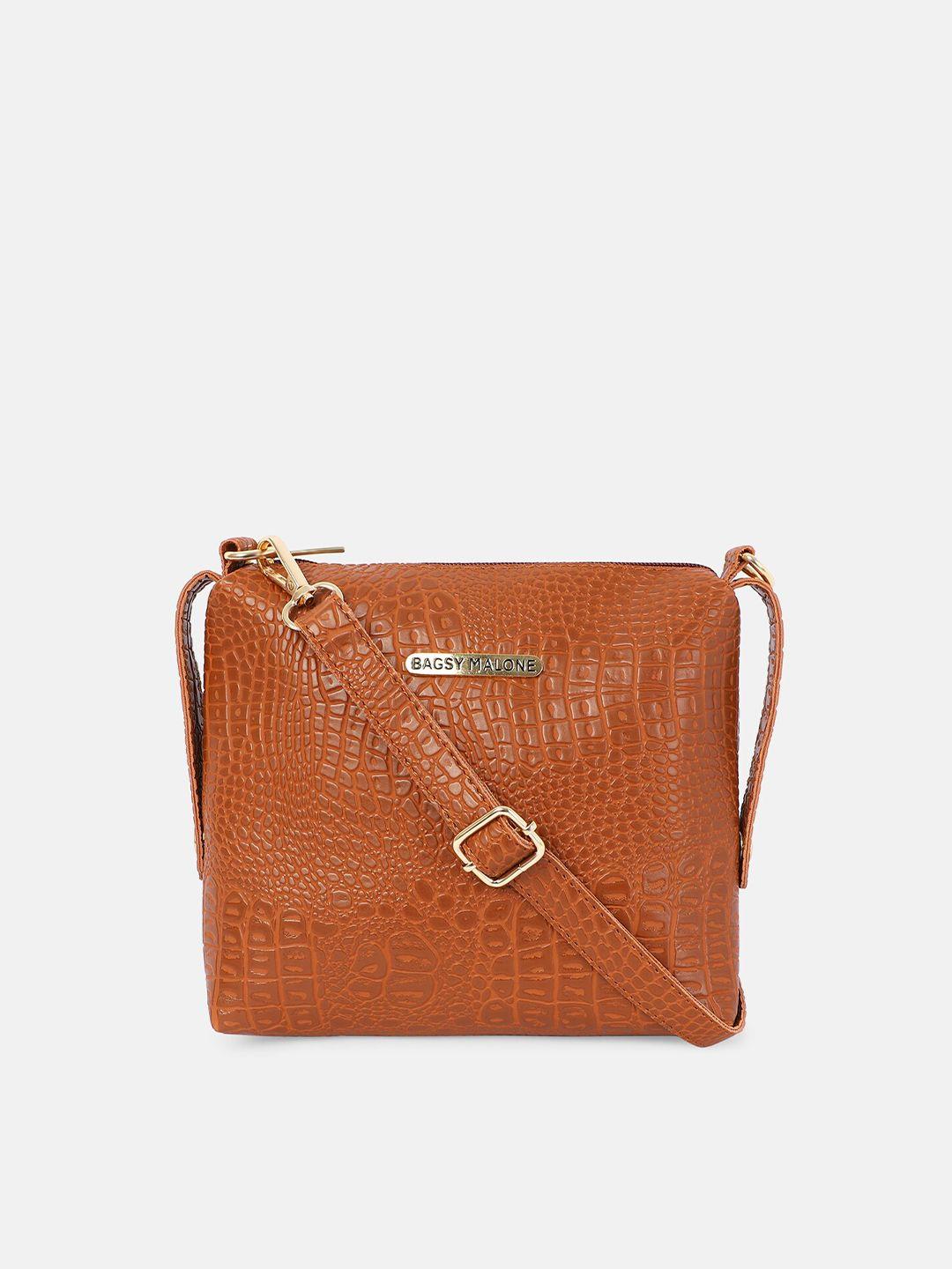 bagsy malone tan textured purse clutch