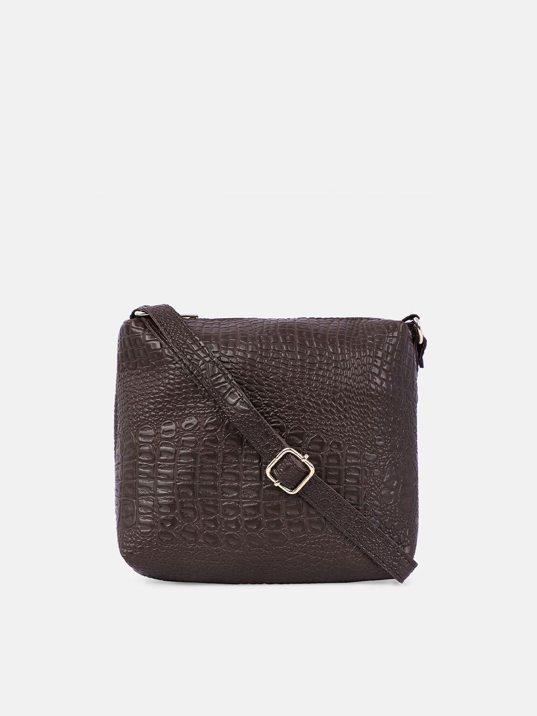 bagsy malone textured structured sling bag