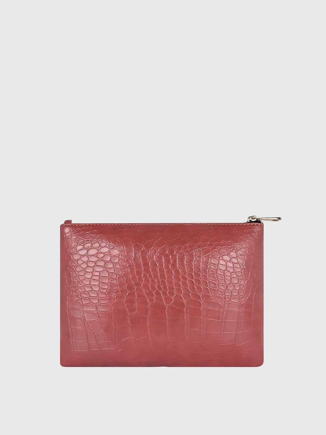 bagsy malone women red textured purse