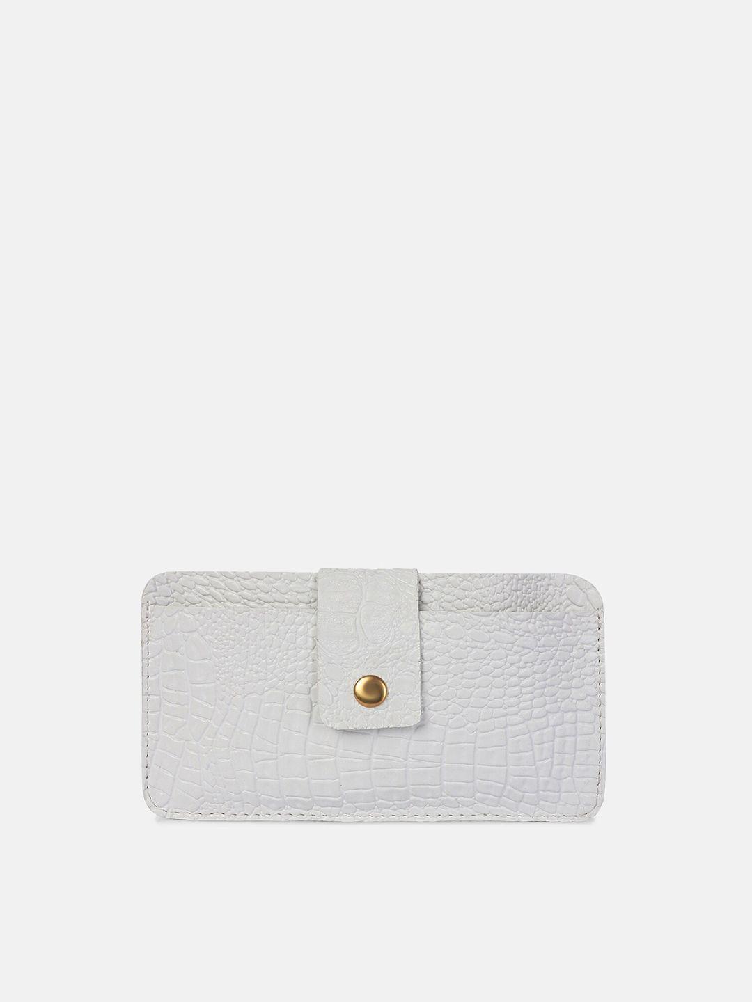 bagsy malone women white textured purse clutch