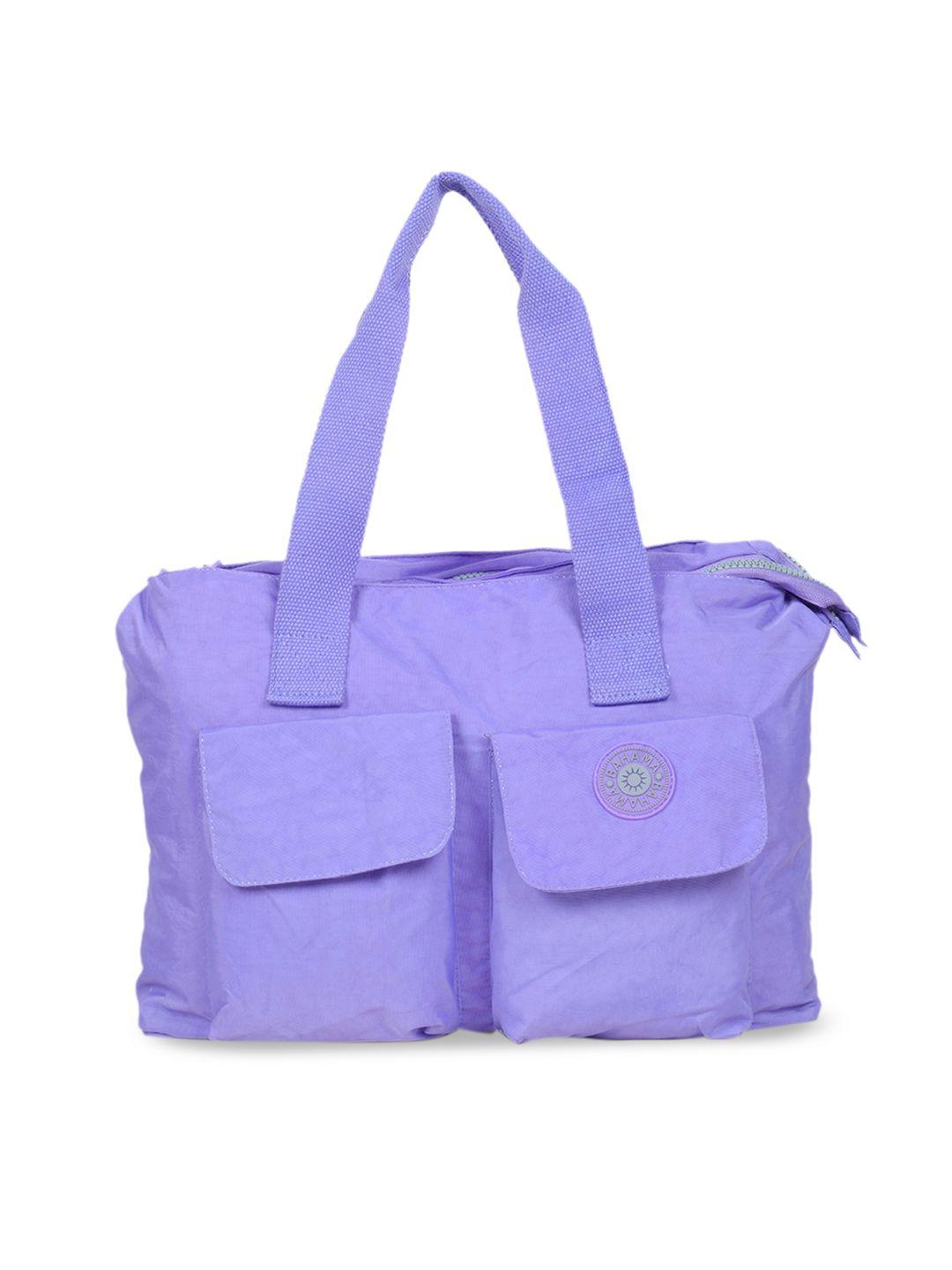 bahama lavender solid handheld bag