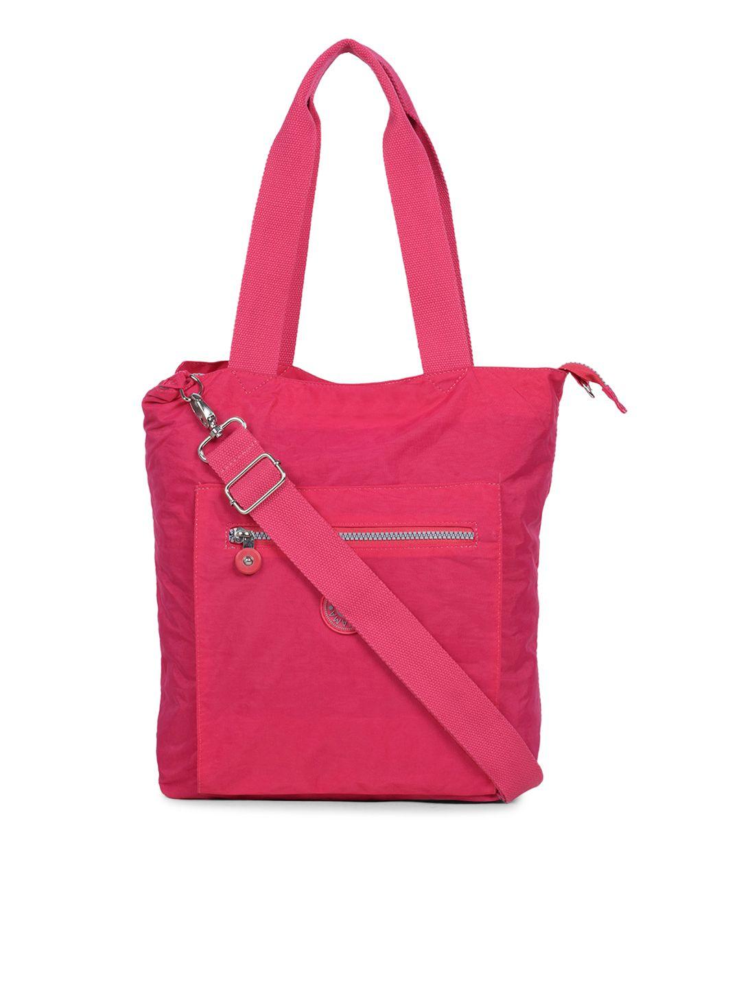 bahama crinkle range fuchsia solid handheld bag