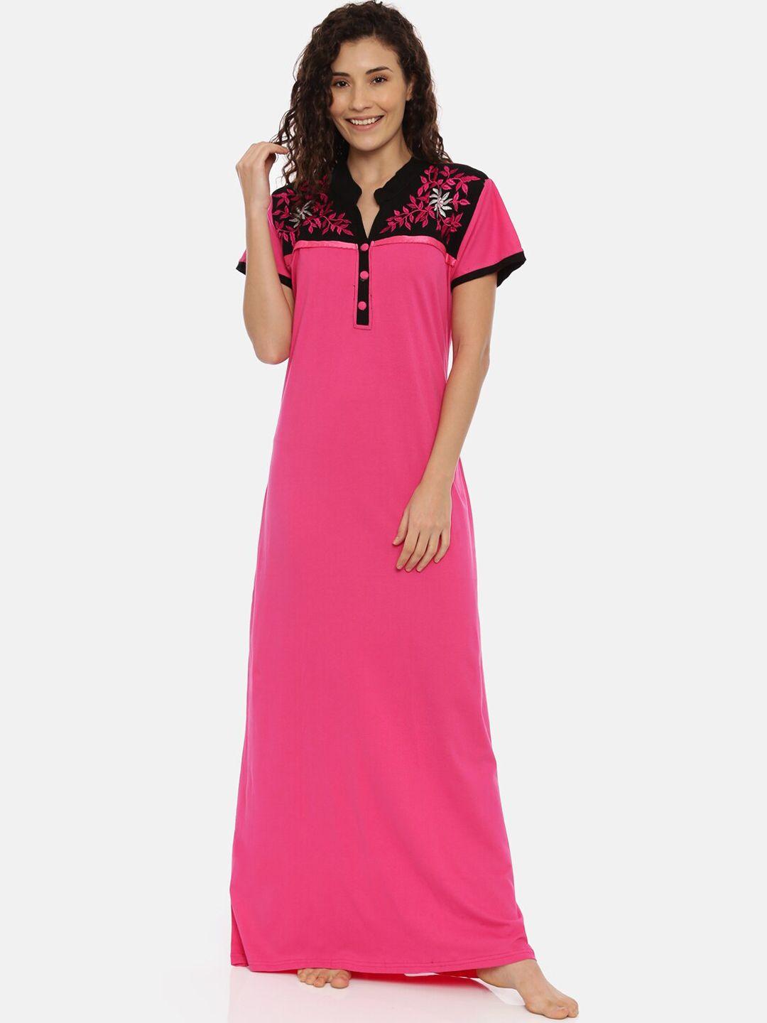 bailey sells pink embroidered nightdress