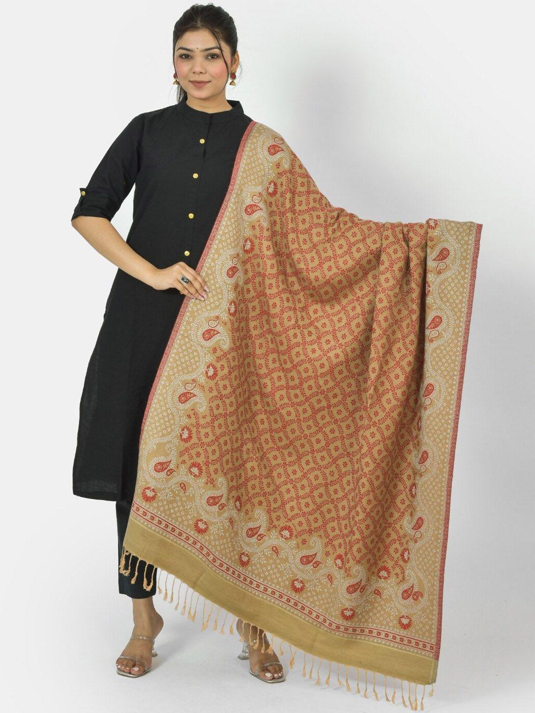 baisa ethnic motifs woven design shawl