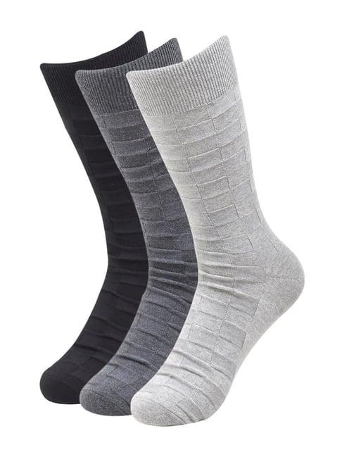 balenzia multicolor crew length socks - pack of 3