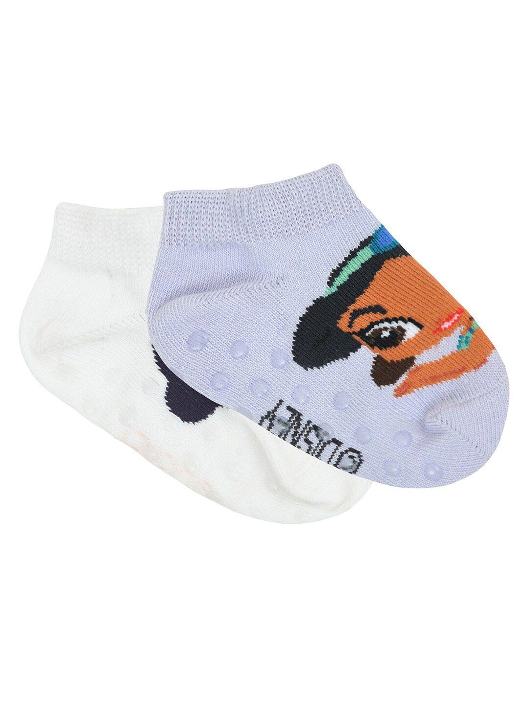 balenzia x disney girls pack of 2 patterned ankle-length socks