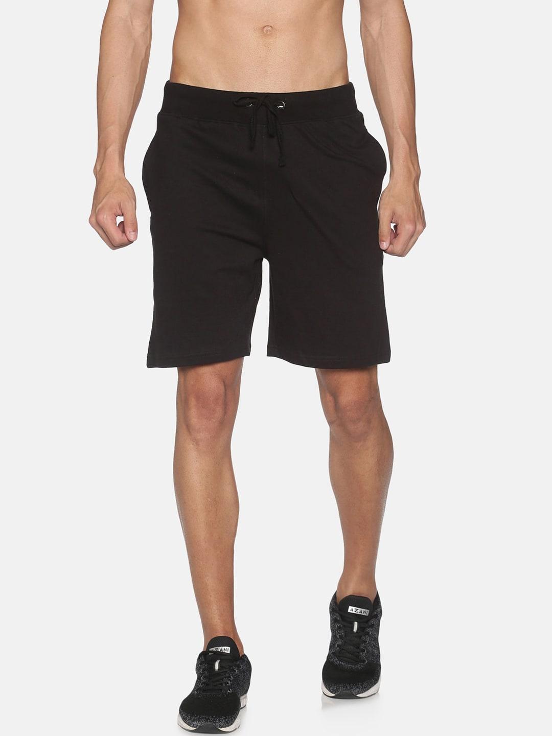 balista men black sports shorts