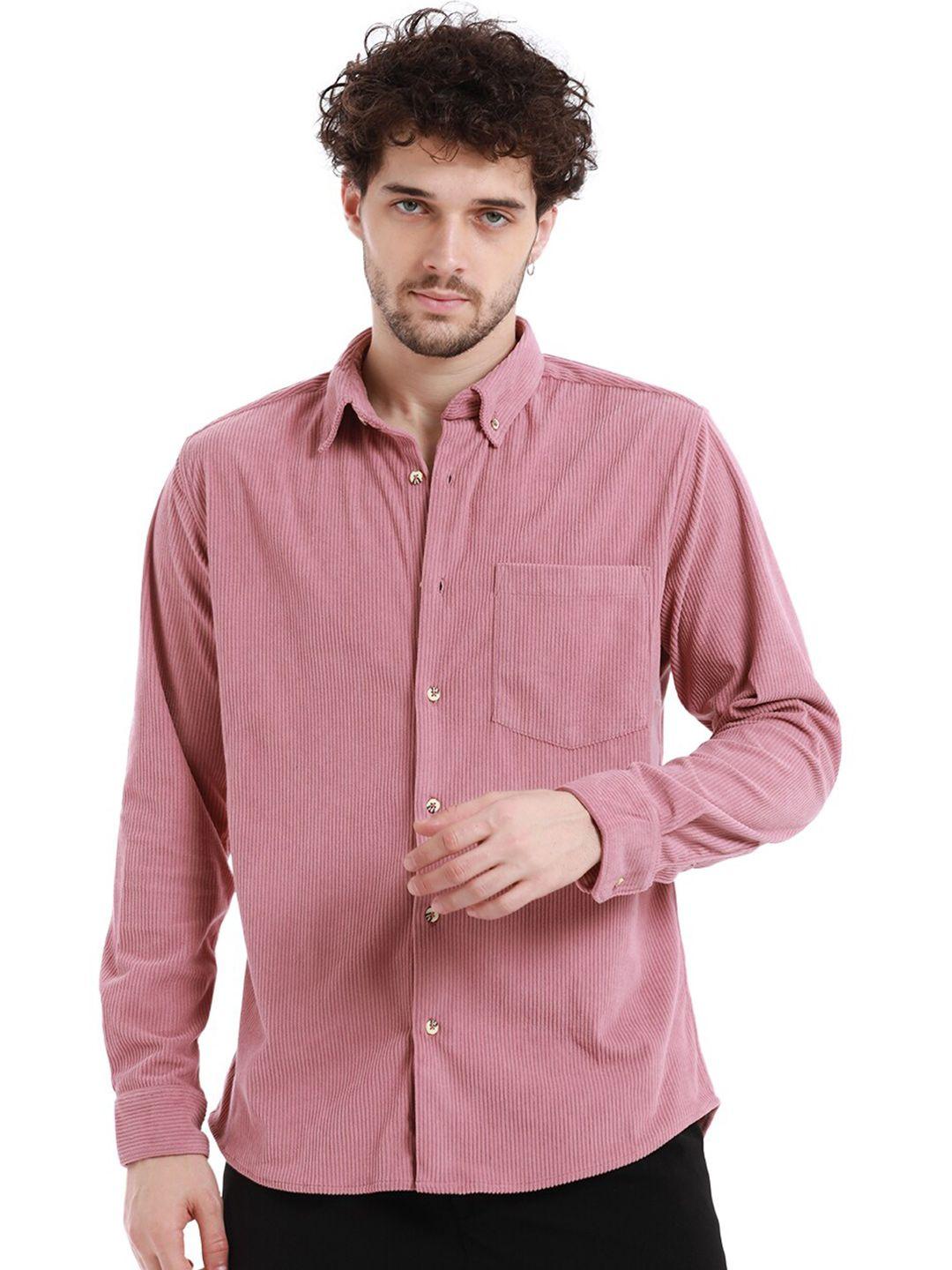 banana club men relaxed opaque casual shirt