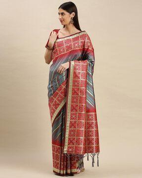 banarasi art silk traditional saree