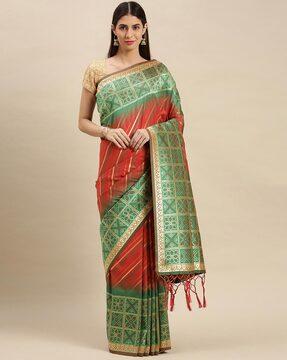 banarasi art silk traditional saree