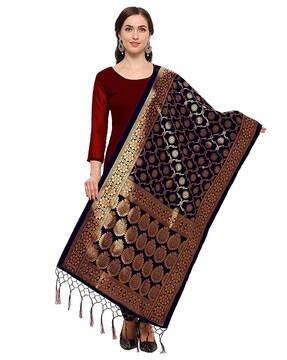 banarasi dupatta with woven pattern