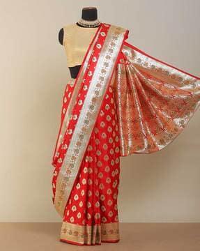 banarasi heavy silk kataan brocade wedding saree