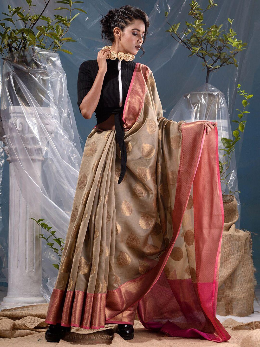 banarasi patola woven design zari silk blend banarasi saree