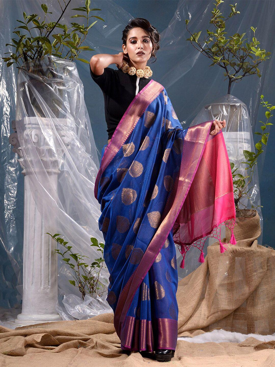 banarasi patola woven design zari silk blend banarasi saree
