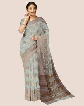 banarasi printed saree