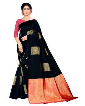 banarasi silk woven designer saree