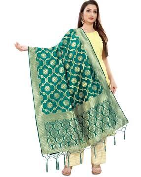 banarasi silk woven dupatta