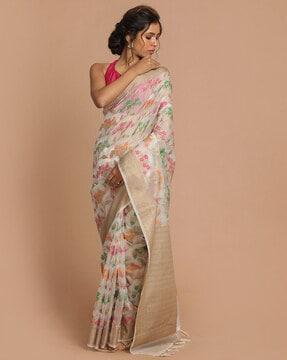 banarasi woven saree