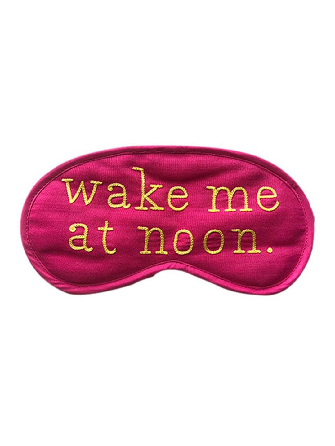 bandbox embroidered eye mask