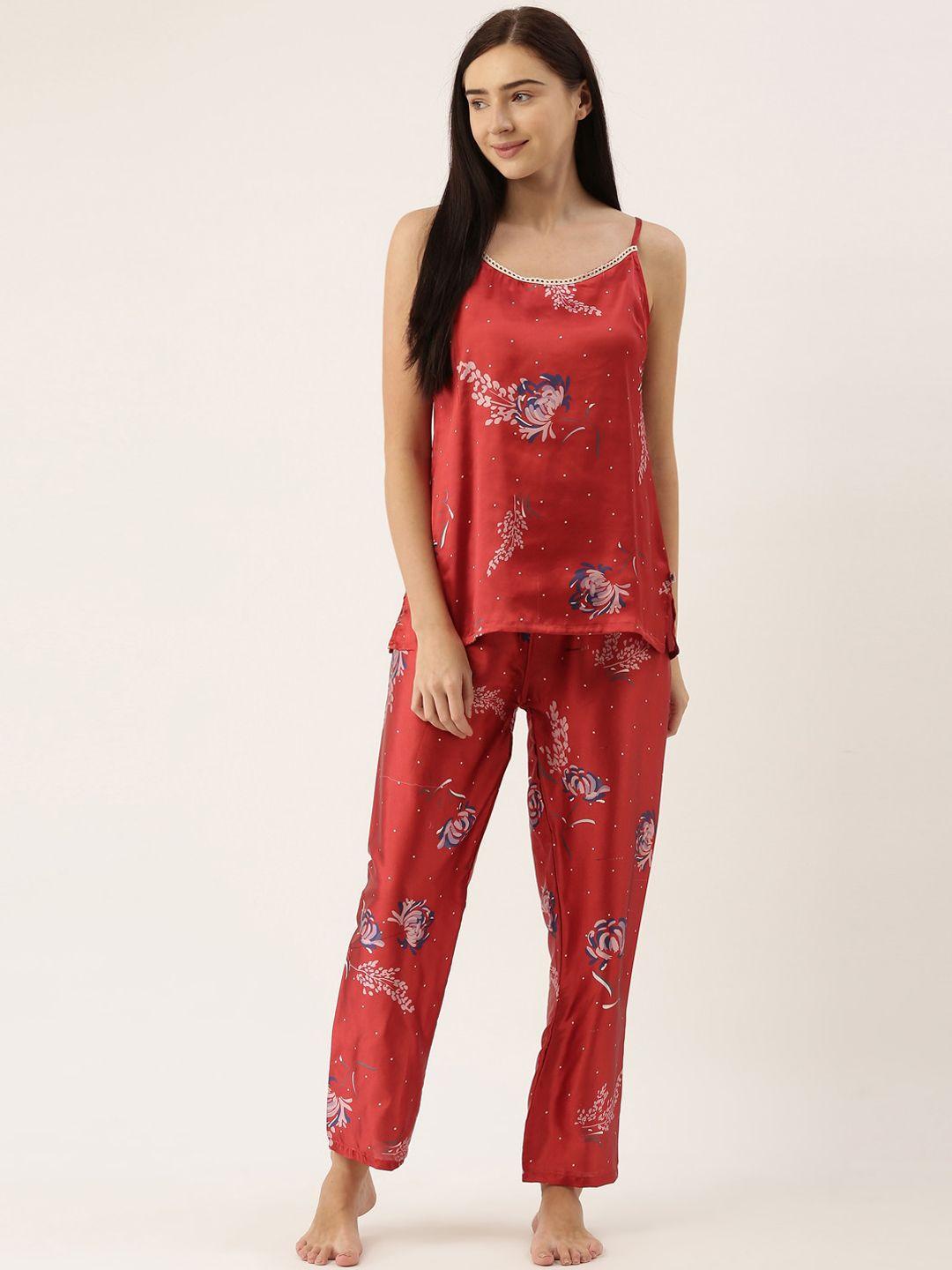 bannos swagger women printed nightsuit